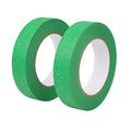 2 Pack Green Painters Tape 1 inch Wide Green Masking Tape Paint Tape Green Paper Tape 1 inch x 55 Yards x 2 Rolls (110 Yards in Total) - color: Green, size: 1 Inch (2-Pack)