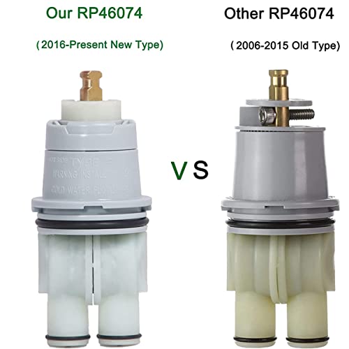 RP46074 Shower Valve Cartridge Repair Assembly for Delta 13/14 Series Faucet - Compatible With Monitor Single-Handle Universal Valve Replacement Kit for Tub - style: RP46074-1 Pack