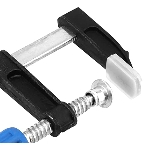 10 Pack 8 Inch Bar Clamps, F Steel Bar Clamps with Pad Protector for Welding, Woodworking and DIY Project - size: 10 Pack 8 Inch