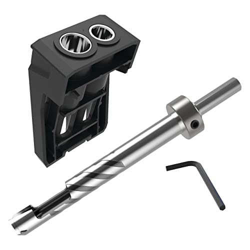 Kreg Plug Cutter Drill Guide Kit, Woodworking Drill Guide, KPHA740