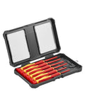 VEVOR Insulated Screwdriver Set, 6-Piece Professional Electrical Screwdriver Set, 1000V Insulated Electrician Tool Set, with Magnetic Phillips Slotted Tips, 360-Degree Rotating Screwdriver and Bag - style: 6pcs