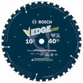 BOSCH DCB1040 Daredevil 10-Inch 40-Tooth General Purpose Circular Saw Blade, Blue - size: 10" Diameter, style: 40 Teeth