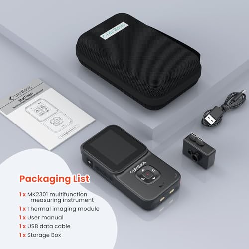 LifeBasis Stud Finder Wall Scanner, 10 in 1 Measuring Tool