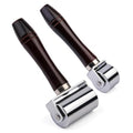 Mnuizu 26 mm+ 60mm Leather Press Edge Roller, Brayer Rollers for Crafting - color: Black, size: 26mm+60mm