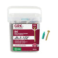 GRK Fasteners R4™ #9 x 1-1/2" Multi-Purpose Framing Screws, 820 PCS - size: #9x1-1/2" 820 count