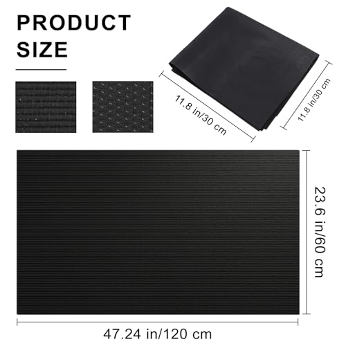 Pet Crate Floor Protection Mat, Mat for Under Dog Crate, 23.6" x 47.2" XL Cut to Fit Design Washable Floor Covering Reusable Waterproof Non Slip Rug Whelping Pad for Pet (X-Large) - size: X-Large