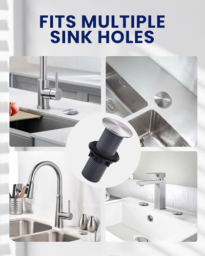 Kitchen Sink Hole Cover, Nickel Faucet Hole Cover - color: Nickel