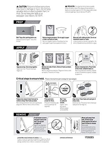 Command Small (5 lb) Picture Hanging Strips, 18 Pairs (36 Strips) - style: 18 Pairs