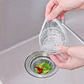 Kitchen Sink Strainer Mesh Bag- 200 PCS Disposable Sink Net Strainer Filter Bags for Sink Drain for Collecting Kitchen Food Waste Leftover Garbage