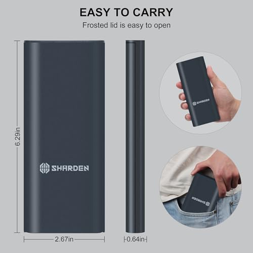 SHARDEN Precision Screwdriver Set for Electronic Repair 49 in 1 | Small Screwdriver Set, Magnetic Repair Tool Kit for Laptop, iPhone, Cell Phone, PC, MacBook, Computer, PS5, Glasses, Watch - color: 49 in 1 Grey
