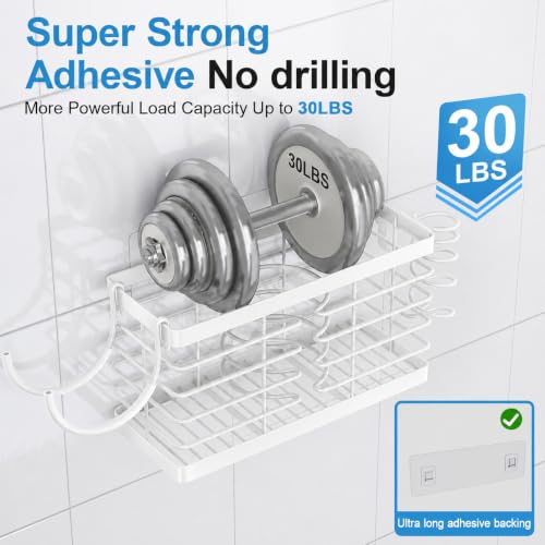 Sevenblue 2026 Upgraded 3-in-1 Universal Hair Tool Organizer, L Size, White - color: L-White