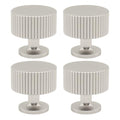 4 Pack Brushed Nickel Cabinet Knobs Dresser Kitchen Drawer Knobs - color: Brushed Nickel, size: 4 Pack