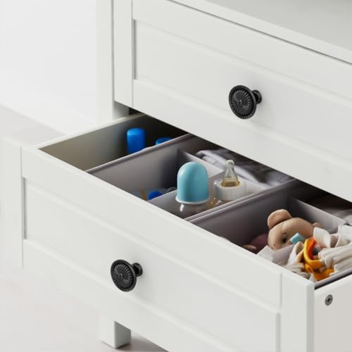 Asidrama 10 Pack Matte Black Kitchen Cabinet Knobs - color: Matte Black, size: Single Hole Knob