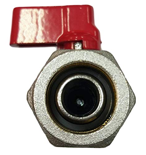 3/4" 3 Loops Plumbing Manifolds w/ 1/2" Pex Ball Valves, Red and Blue Handles