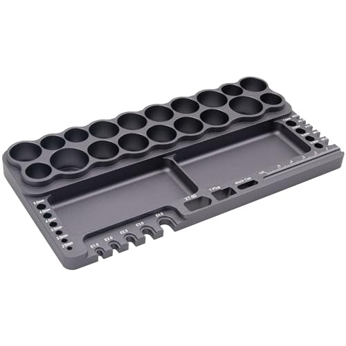 ShareGoo Alumium RC Car Tools Storage Rack Screwdriver Holder Organizers Stand Holder for RC Car Truck Quadcopters