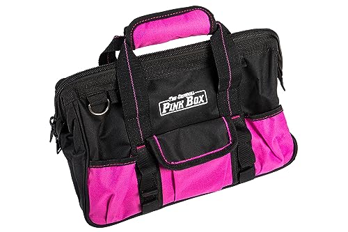 The Original Pink Box PB40TBK 40 Piece Tool Set and Bag, Pink