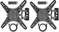 VideoSecu ML531BE2 TV Wall Mount kit with Free Magnetic Stud Finder and HDMI Cable for Most 26-55 TV and New LED UHD TV up to 60 inch 400x400 Full Motion with 20 inch Articulating Arm WT8 (Pack of 2) - size: 25"-55" (Pack of 2)