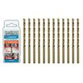 11/64 inch Cobalt Drill Bits (12Pcs), M35 HSS Metal Jobber Length Twist Drill Bit Set for Hard Metal, Stainless Steel, Iron, Copper, Aluminium, Brass, Plastic & Wood - style: 11/64 Inch