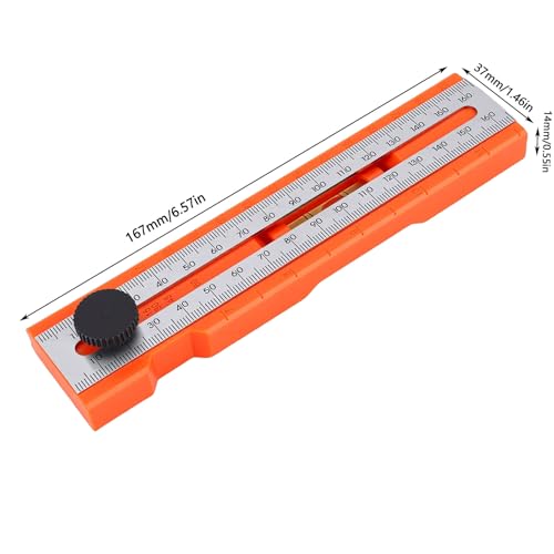 Adjustable Marking Protractor, Foldable Multi Angle Ruler