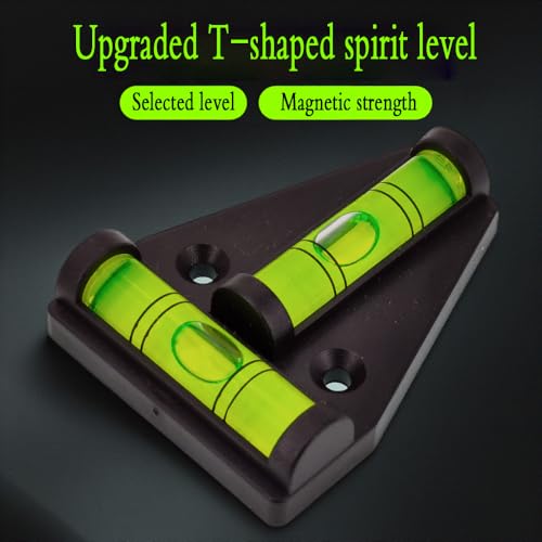 The T level is made up of GFNT tools, horizontal instruments, horizontal bubbles, trailers, three legs, machinery, shelves and other magnet - color: Black