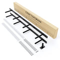 2pcs Large Shelf Brackets Long Floating Shelf Bracket Invisible Floating Shelf Hardware Heavy Duty Floating Mantel Brackets(43"X6"X1.5" Without Tools) - size: 43"X6"X1.5"