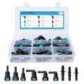 30PCS Fuel Line Quick Connector Assortment Kit，Fuel Line Repair Kit