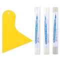 White Wood Filler Sticks, 3 Pack Quick Fix Sticks for Wood Repair