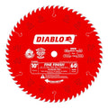 Diablo Fine Finish Saw Blade for Wood - 60 Hi-ATB Teeth, 10" Diameter
