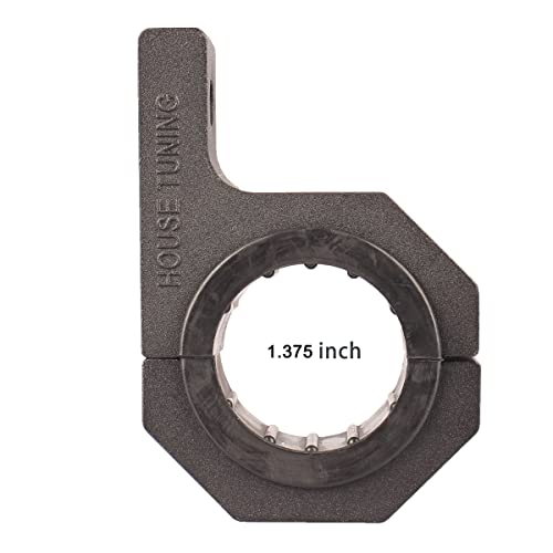 HOUSE TUNING Bar Clamps 1.375 inch -4Pack,Tube Clamps Bracket 1 3/8" for Light Bar Mount - size: 1.375"-Clamp Kit