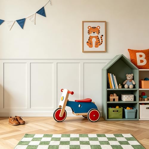 WADILE Premade Board and Batten Wall Panel Kit - size: 15 Pack