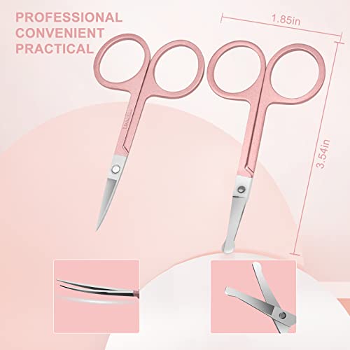 Women Manicure kit Professional sat Nail Set kit Pedicure Kit 30 in 1 Nail Clippers for Women Grooming Nail Care kit with Luxurious Travel Case Pink - color: 30 in 1 Pink