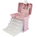 Stalwart Portable Tool Box for Women or Men, Pink