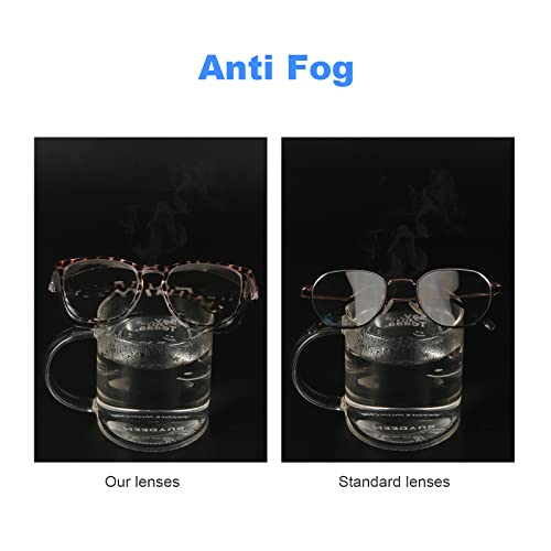 Safety Glasses Goggles for Women Girls Anti Fog Protective Eyewear Glasses - color: 1 Pack: Tortoise