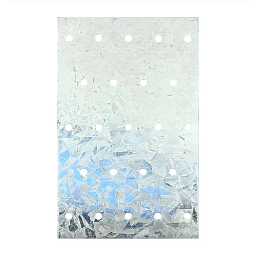 Sandbaggy Tie Plate for Wood (3-1/8" x 5") - Hot Dipped Galvanized Steel - 20 Gauge - 23 Nail Holes (Similar to Simpson Strong-Tie TP35) (3.125" x 5", 5)