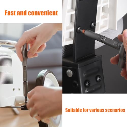 24 in 1 Magnetic Ratchet Screwdriver Set - T Handle Precision Driver Kit with Case | Compact & Portable | for Electronics Repair, Phone, Laptop, Watch, Glasses | DIY Tool Set