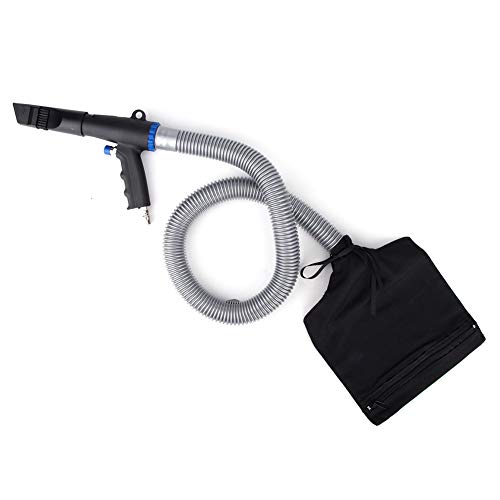 2 in 1 vacuum blow pneumatic cleaner kit, 6kpa suction power tool for industrial cleaning with quick connect fitting