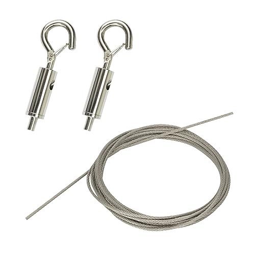 Picture Hanging kit,Mirror Hanging kit Adjustable Heavy Duty with Wire Hardware for Frame Mirror: 78 inch *1/16 50LB 1pack - size: 1 Pack