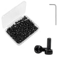 200Pcs M3 x 8mm Hex Socket Head Cap Screws, 12.9 Grade Alloy Steel - size: M3 x 8mm