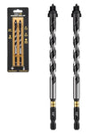 toolant 1/2" Serrated Eccentric Masonry Drill Bits, 2-Piece Set - size: 1/2"(2pcs)