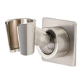 Shower Head Holder Handheld Shower Wand Bracket Adhesive Shower Wall Mount Holder Brass Shower Spray Holder Brushed Nickel, Drill Free Glue Installation - color: Brushed