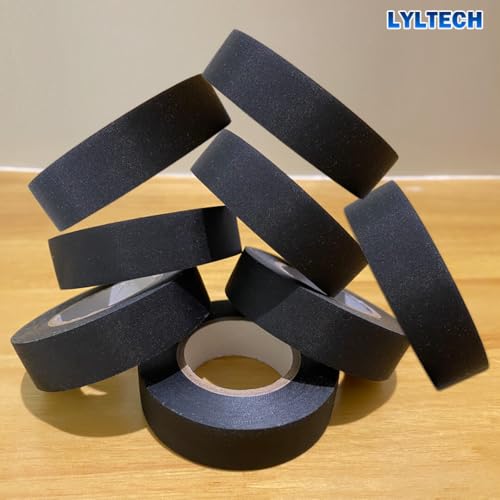 LYLTECH Polyester Cloth Tape for Automotive Wire Harness 7 Rolls