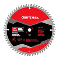 CRAFTSMAN 10 in Table Saw Blade 60 Tooth with 5/8 in Arbor (1 Pack) (CMAS21060) - size: STANDARD, style: 10IN 60T
