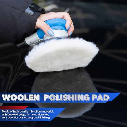 5" Air Sander Kit - Garage-Ready Dual Action Tool, Car Detailing & Woodworking Hero | Palm-Sized Power w/Free Tool Kits - color: Black, size: 5 inch