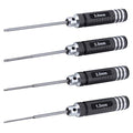 HobbyPark 4pcs Hex Screw Driver Set 1.5mm 2.0mm 2.5mm 3.0mm Allen Wrench Keys Screwdriver Kit RC Repair Tools Kit for Traxxas RC Car Drone Multi-Axis Helicopter Arrma Axial Losi Redcat Racing