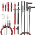 25-Piece Silicone Multimeter Test Leads, Automotive Back Probe Kit