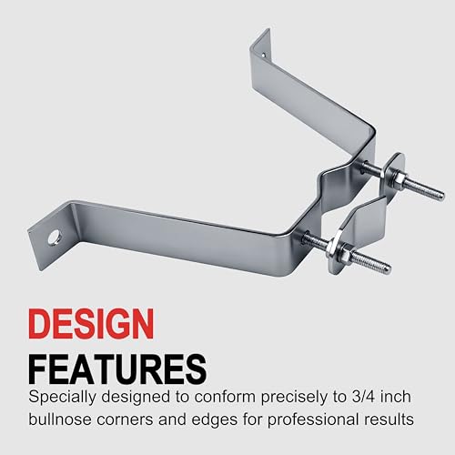 4” Heavy-Duty Wall Mount Pair with Brackets & Lag Bolts for TV Antenna Mast | 2 pack