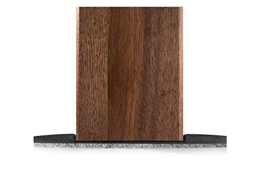 Super Sliders 5 3/4" x 9 1/2" Oval Reusable Furniture Sliders for Hard Surfaces - Effortless Moving and Surface Protection, Brown (4 Pack)