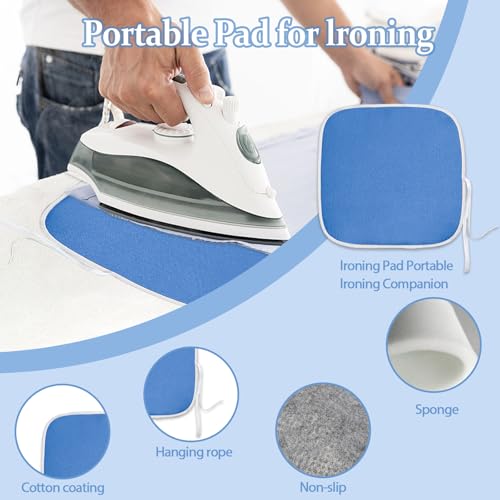 QUKLOGEN Sublimation Shirts Tool Kits with Portable mat for Ironing - color: Blue A