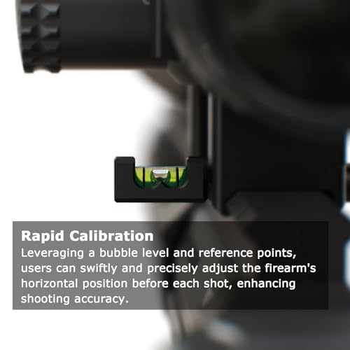 Compact Picatinny Anti-Cant Level Bubble