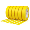 BOMEI PACK Yellow Painters Tape 1 Inch Bulk - Paint Tape 6 Rolls x 1 Inch x 60 Yards - Painter's Tape Yellow Masking Tape for Walls Painting, DIY Crafting, and School Projects, Total 360 Yards - color: Yellow, size: 1 Inches X 60 Yards